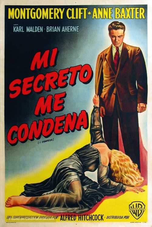 I Confess - Argentinian Movie Poster