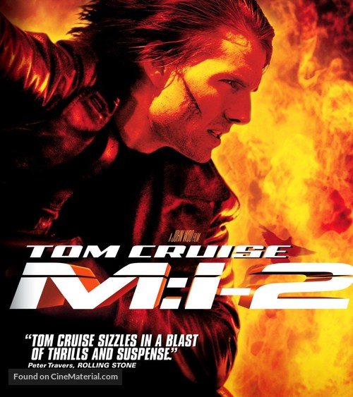 Mission: Impossible II - Blu-Ray movie cover