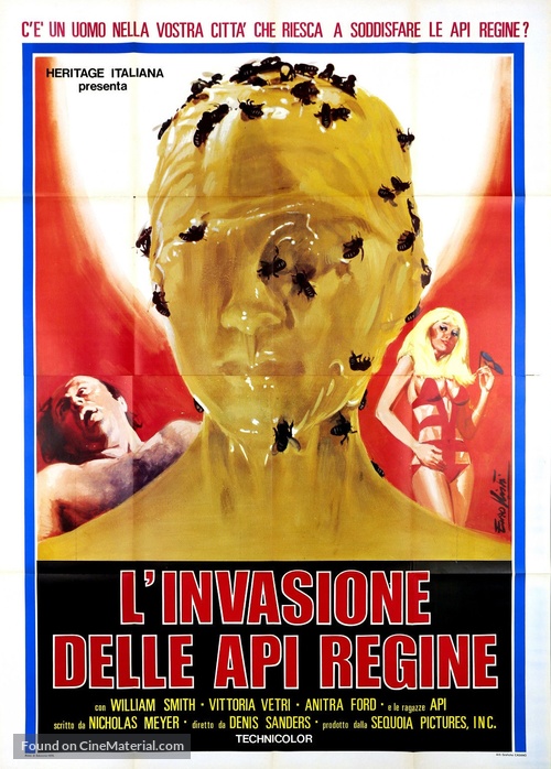 Invasion of the Bee Girls - Italian Movie Poster