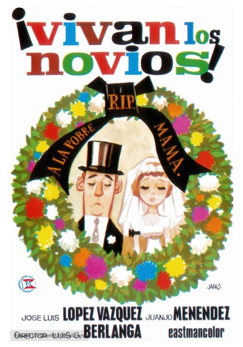 &iexcl;Vivan los novios! - Spanish Movie Poster