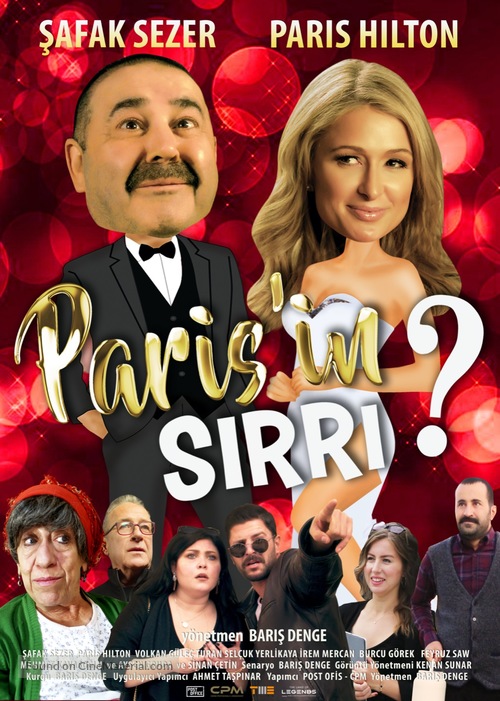 Paris&#039;in Sirri - Turkish Movie Poster