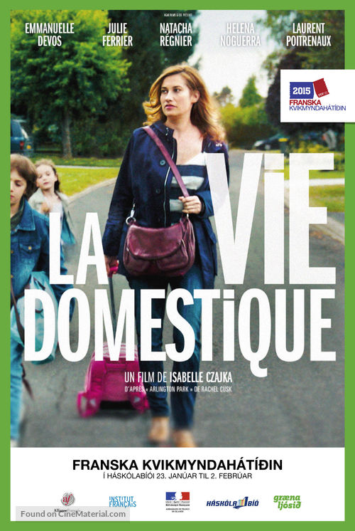 La vie domestique - Icelandic Movie Poster