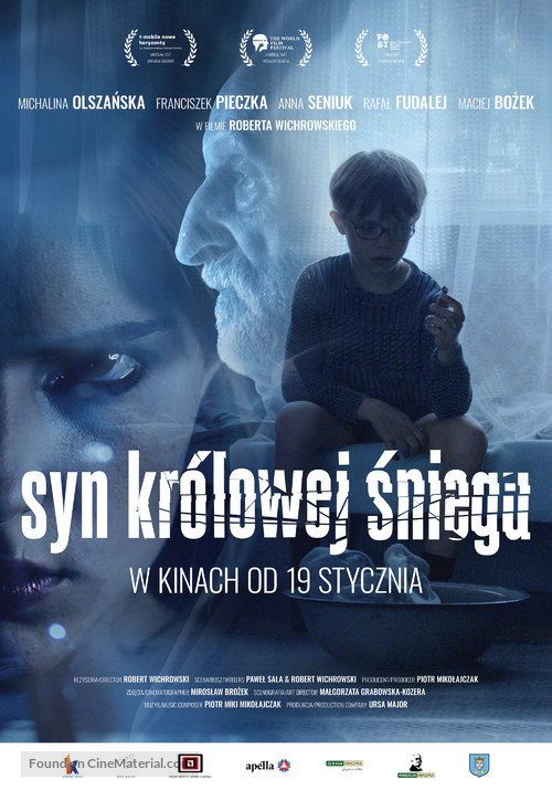 Syn Kr&oacute;lowej Sniegu - Polish Movie Poster