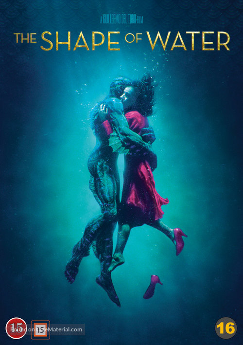 The Shape of Water - Danish DVD movie cover