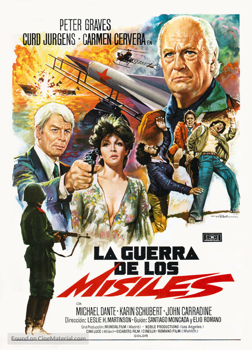 Missile X - Geheimauftrag Neutronenbombe - Spanish Movie Poster