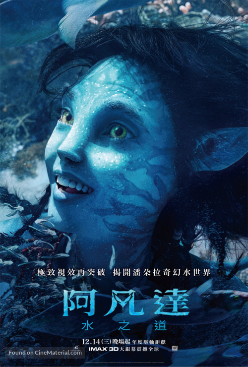 Avatar: The Way of Water - Taiwanese Movie Poster