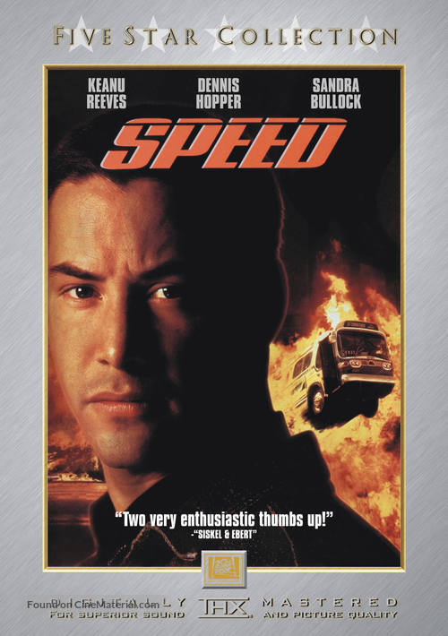 Speed - DVD movie cover