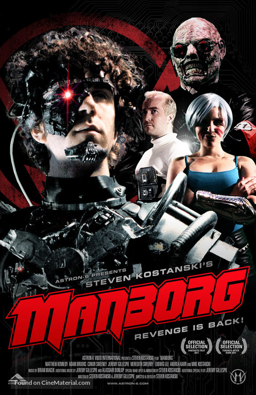 Manborg - Canadian Movie Poster