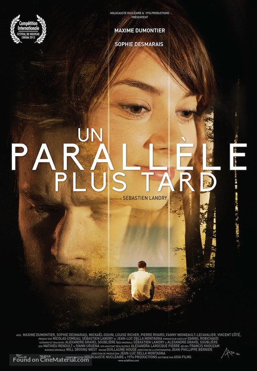 Un parall&egrave;le plus tard - Canadian Movie Poster