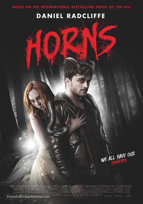 Horns - Dutch Movie Poster