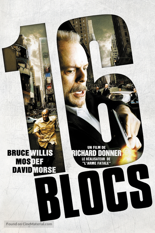 16 Blocks - Finnish DVD movie cover