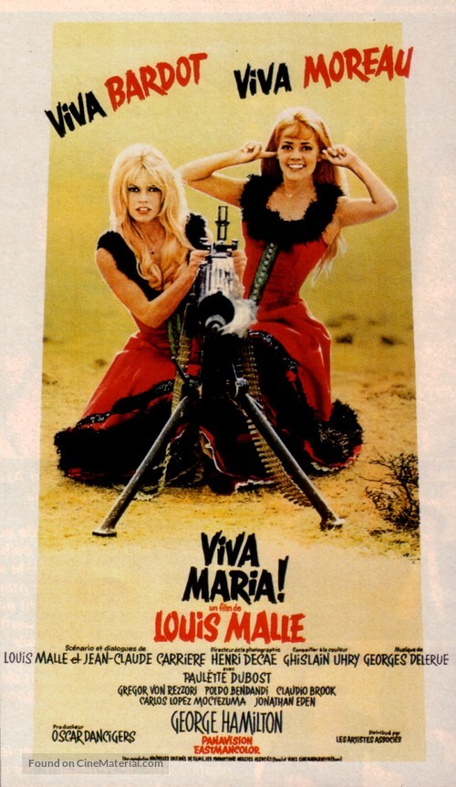 Viva Mar&iacute;a! - French Movie Poster