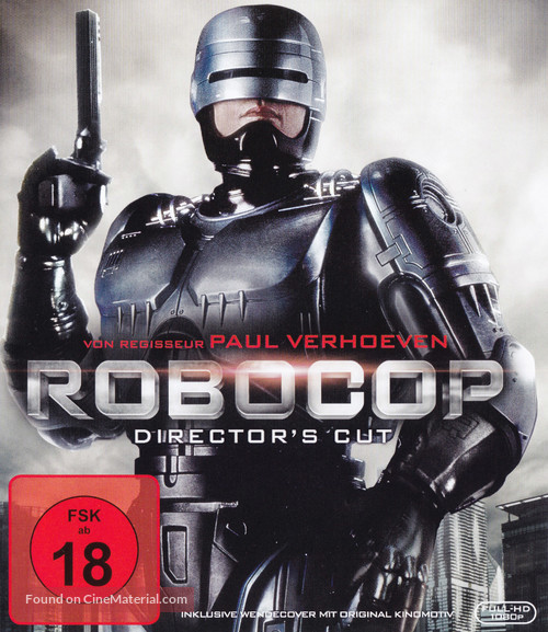 RoboCop - German Blu-Ray movie cover