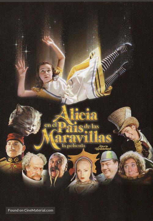 Alice in Wonderland - Spanish Movie Poster