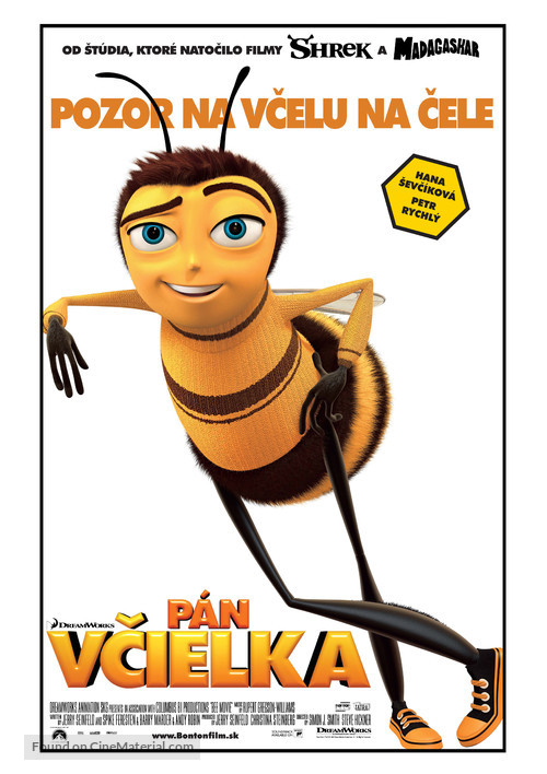 Bee Movie - Slovak Movie Poster