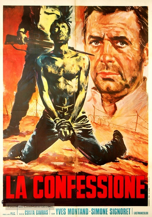L&#039;aveu - Italian Movie Poster