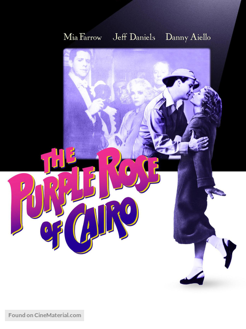 The Purple Rose of Cairo - DVD movie cover