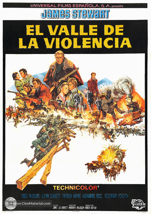 Shenandoah - Spanish Movie Poster