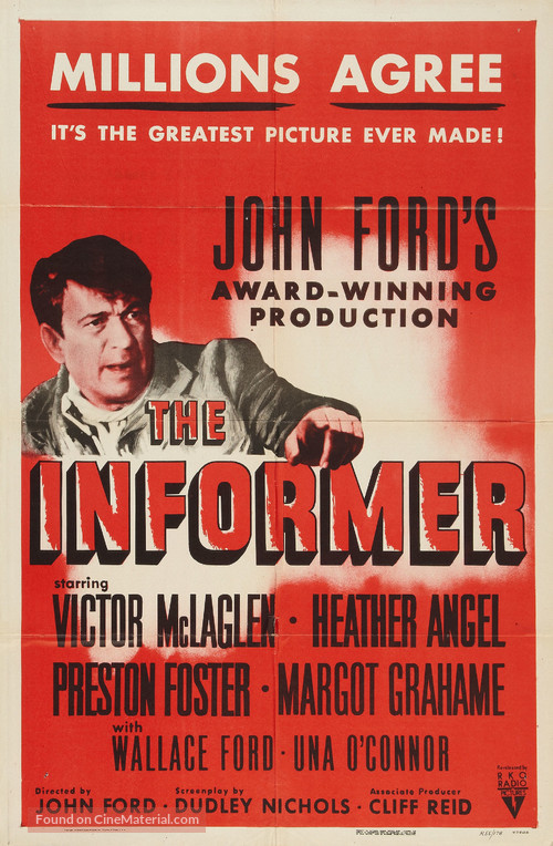 The Informer - Re-release movie poster