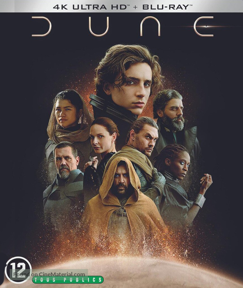 Dune - Belgian Blu-Ray movie cover