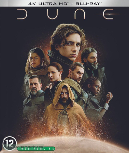 Dune - Belgian Blu-Ray movie cover