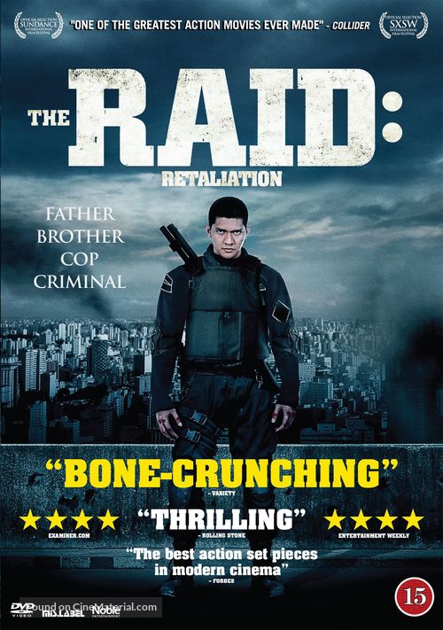 The Raid 2: Berandal - Danish DVD movie cover