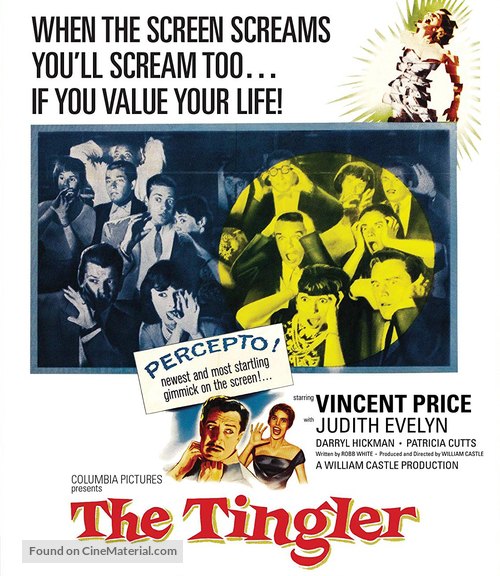 The Tingler - Blu-Ray movie cover