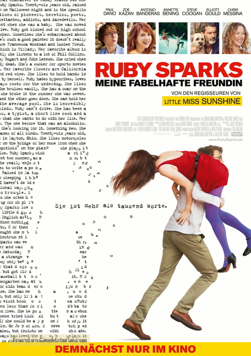 Ruby Sparks - German Movie Poster