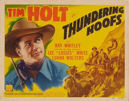 Thundering Hoofs - Movie Poster