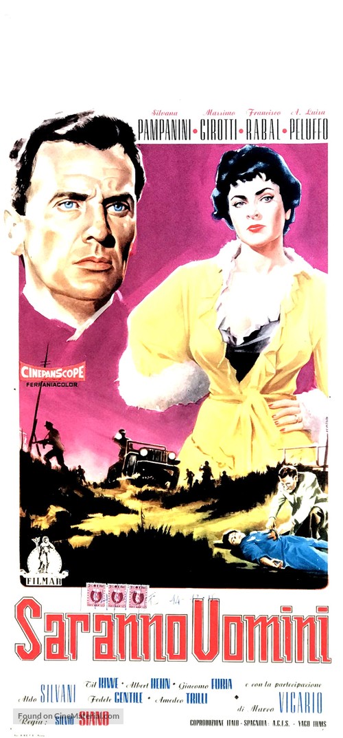 Saranno uomini - Italian Movie Poster