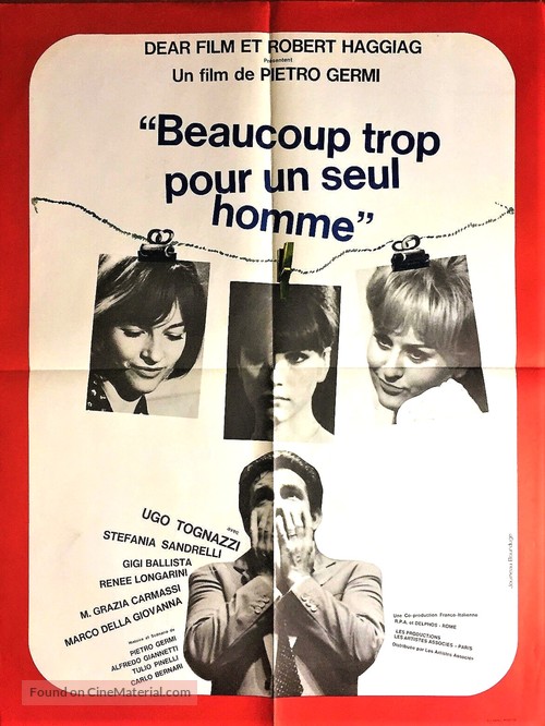 L&#039;immorale - French Movie Poster