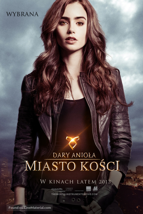 The Mortal Instruments: City of Bones - Polish Movie Poster