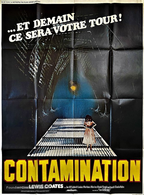 Contamination - French Movie Poster