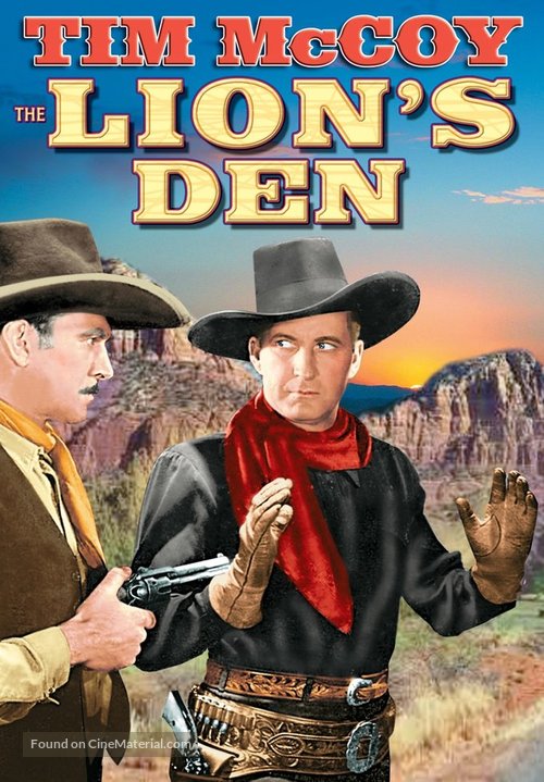 The Lion&#039;s Den - DVD movie cover