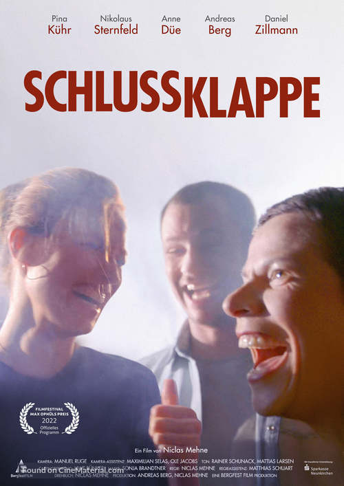 Schlussklappe - German Movie Poster