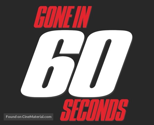 Gone In 60 Seconds - Logo