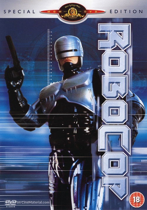 RoboCop - British DVD movie cover