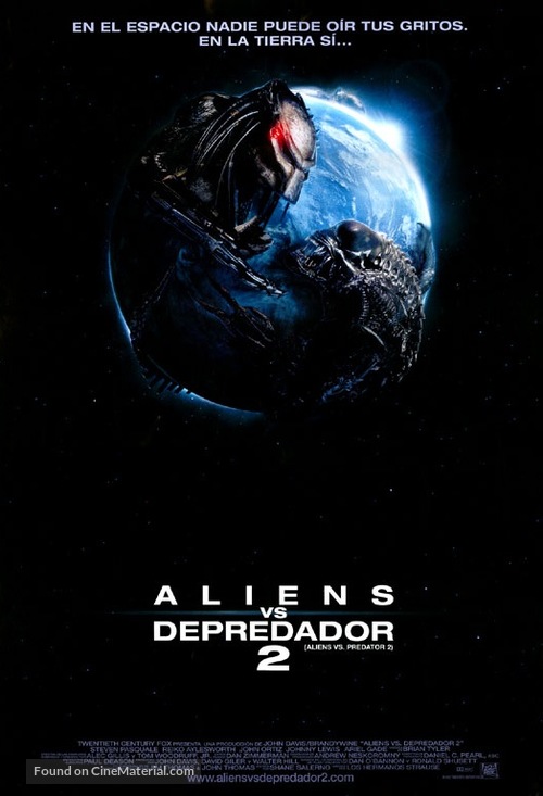 AVPR: Aliens vs Predator - Requiem - Mexican Movie Poster