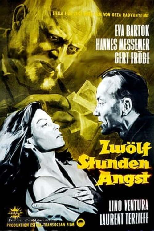 Douze heures d&#039;horloge - German Movie Poster