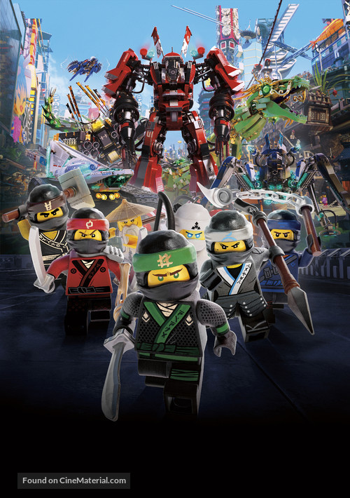 The Lego Ninjago Movie - Key art