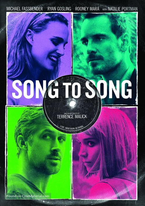 Song to Song - DVD movie cover