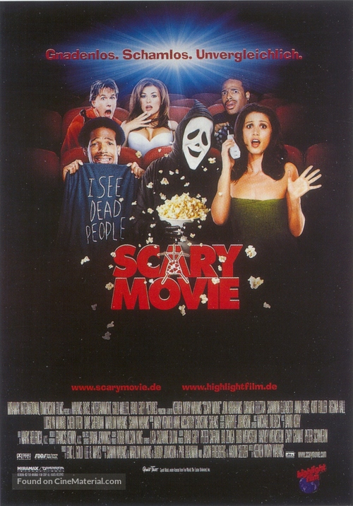 Scary Movie - German Movie Poster
