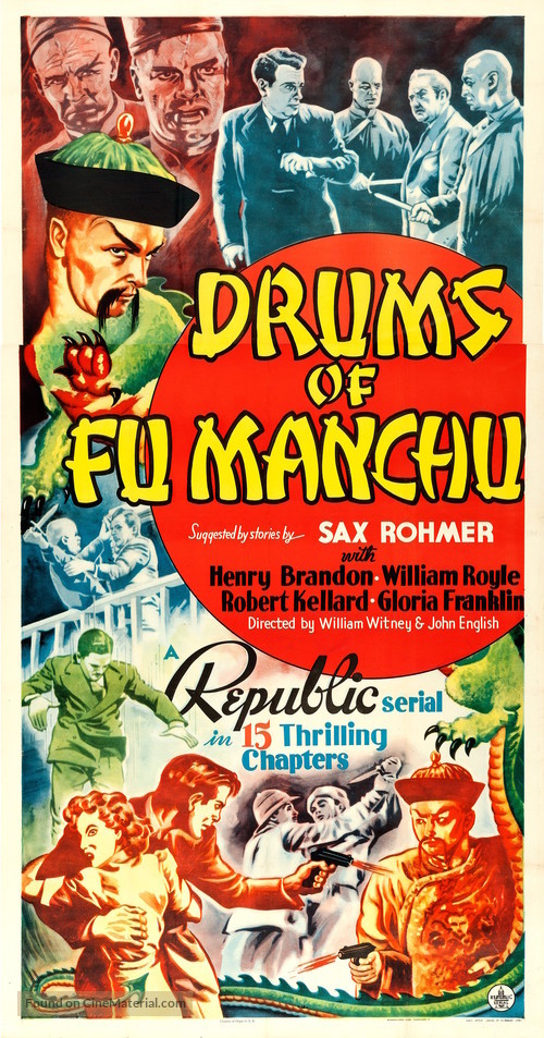 Drums of Fu Manchu - Movie Poster