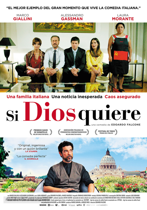 Se Dio vuole - Spanish Movie Poster
