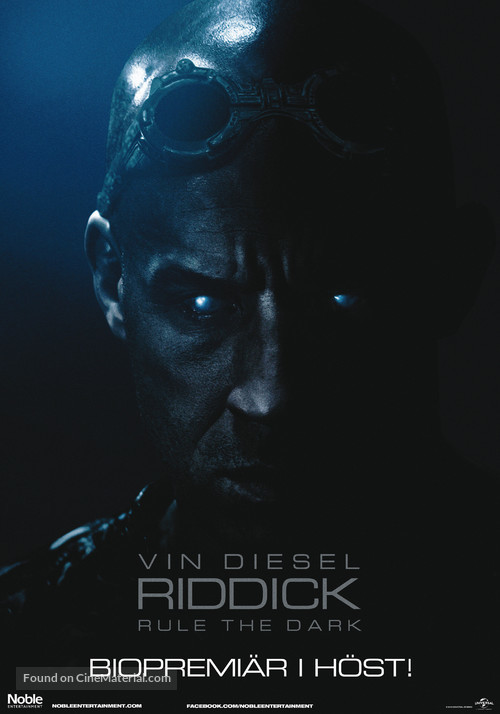 Riddick - Swedish Movie Poster