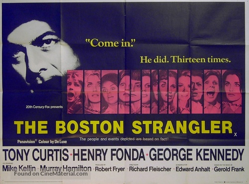 The Boston Strangler - British Movie Poster