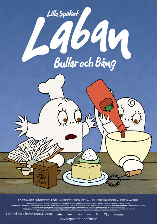 Lilla sp&ouml;ket Laban - Bullar och B&aring;ng - Swedish Movie Poster