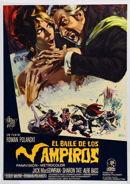 Dance of the Vampires - Spanish Movie Poster