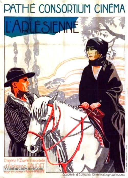 L&#039;Arl&eacute;sienne - French Movie Poster