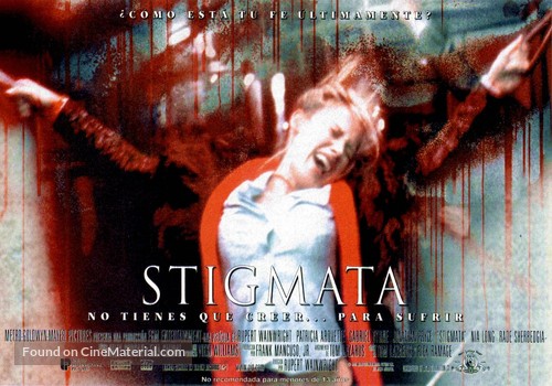 Stigmata - Spanish Movie Poster